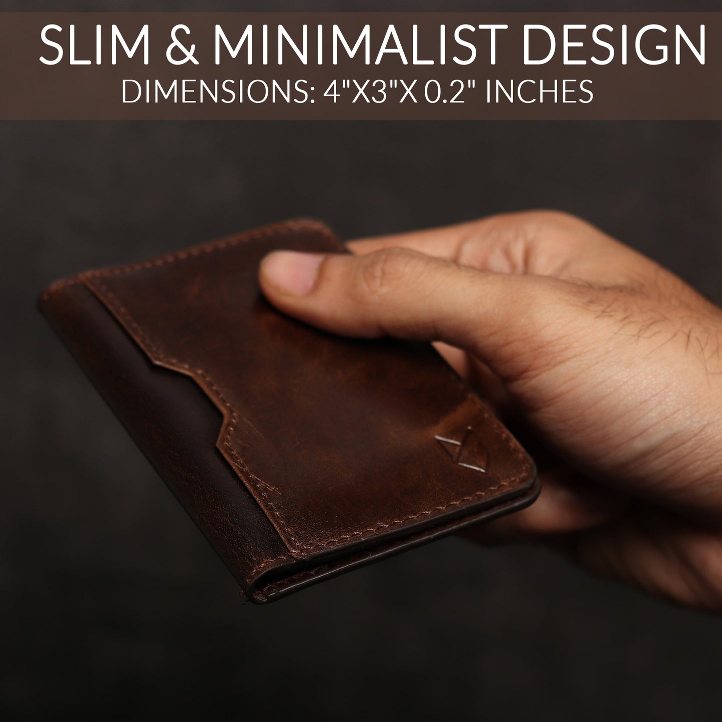 Front Pocket Leather Wallet