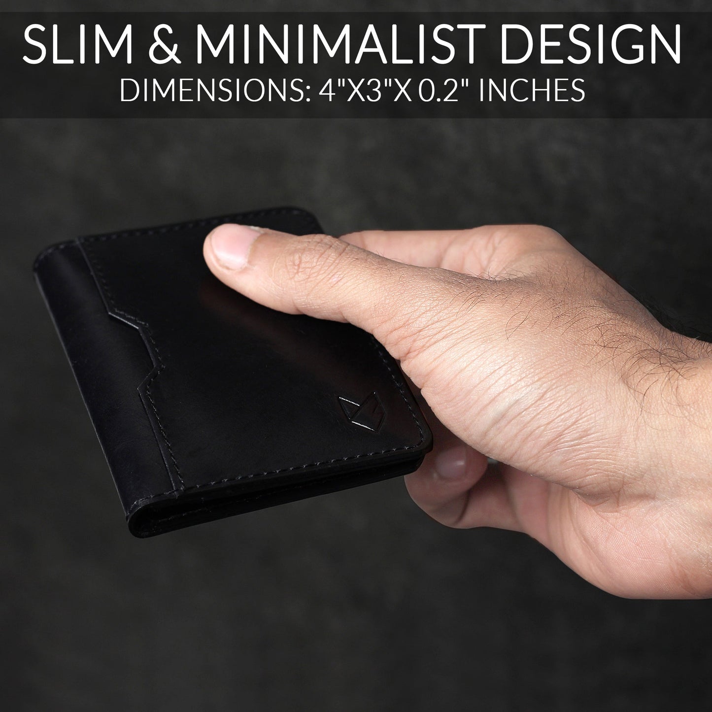 Front Pocket Leather Wallet