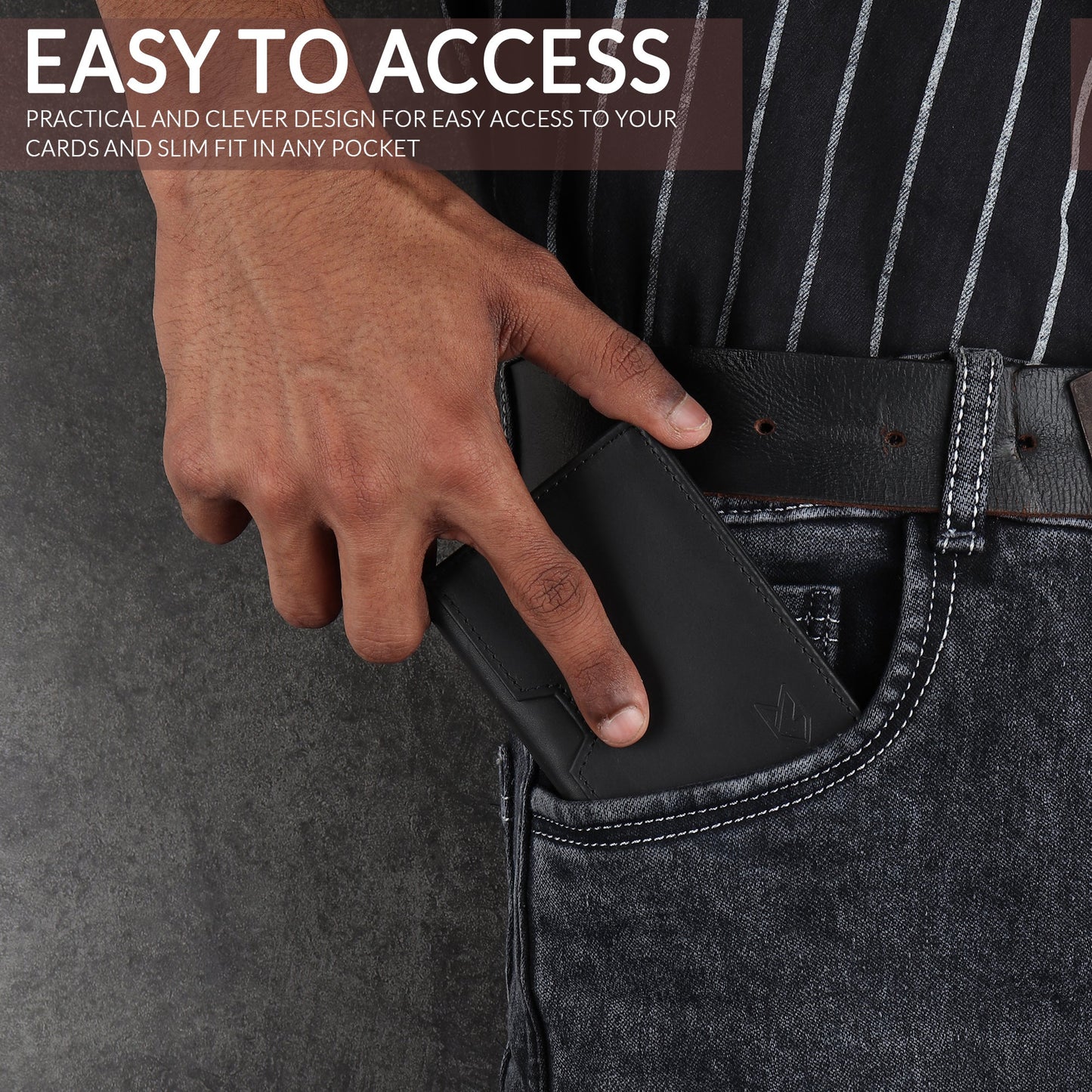 Front Pocket Leather Wallet