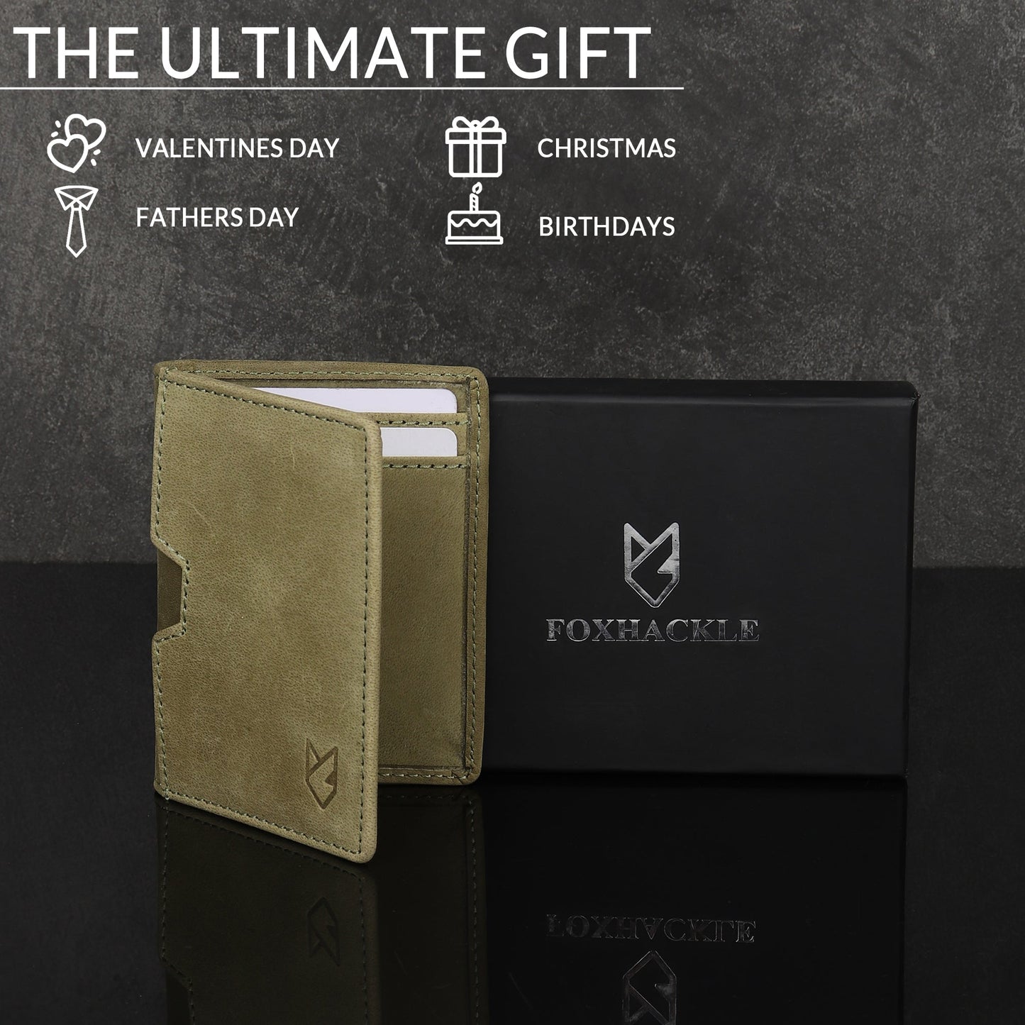 Front Pocket Leather Wallet