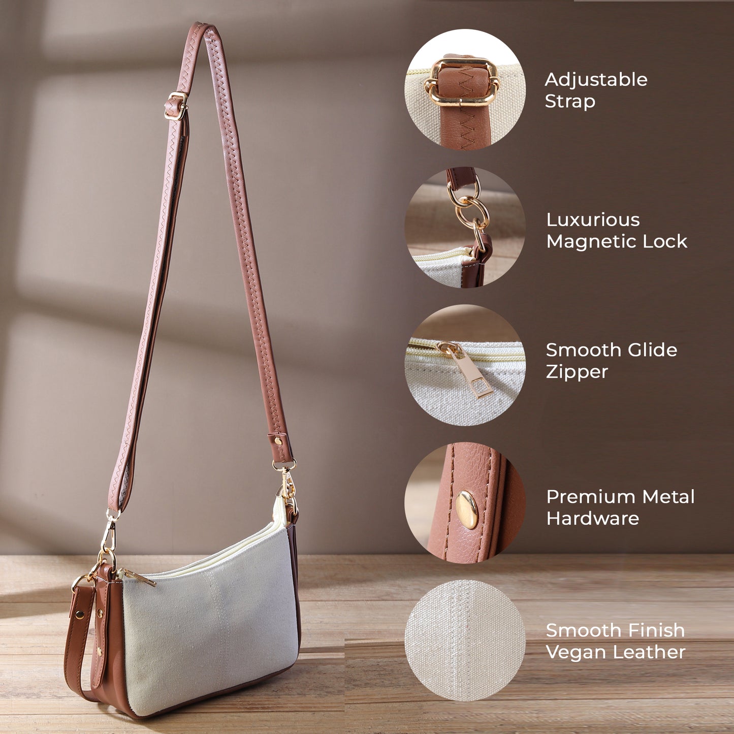 Baguette Bag with Long Sling