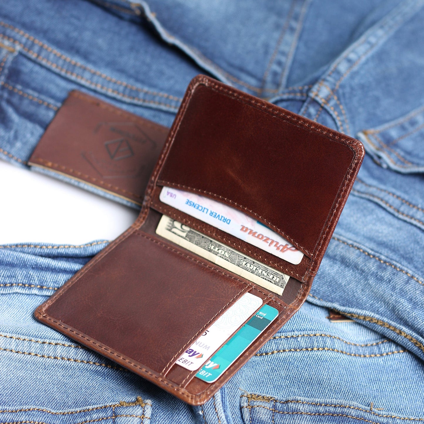 Front Pocket Leather Wallet