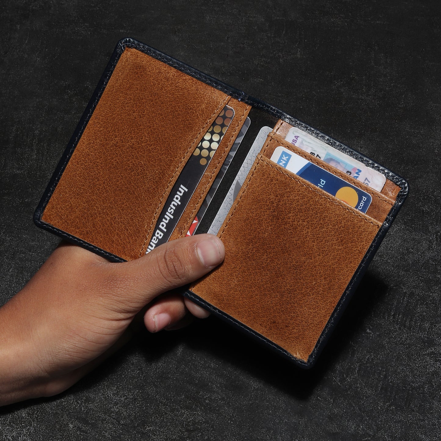Front Pocket Leather Wallet