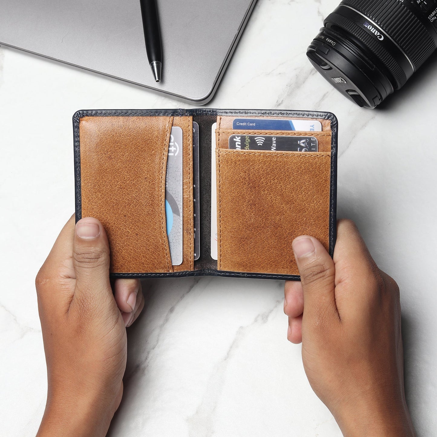 Front Pocket Leather Wallet