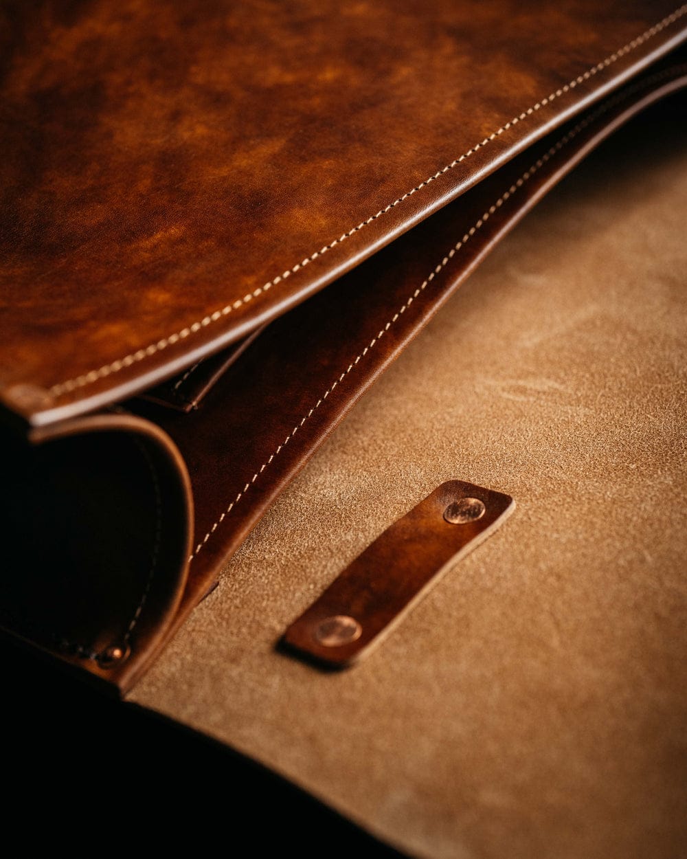 Satchel Commute Messenger Bag - Vegetable Tanned Leather