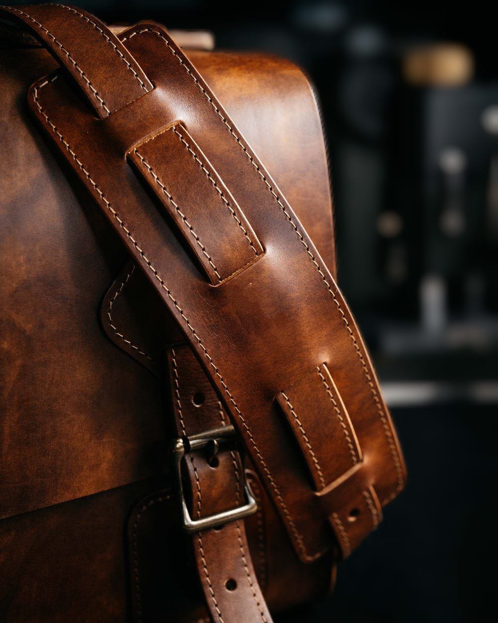 Satchel Commute Messenger Bag - Vegetable Tanned Leather
