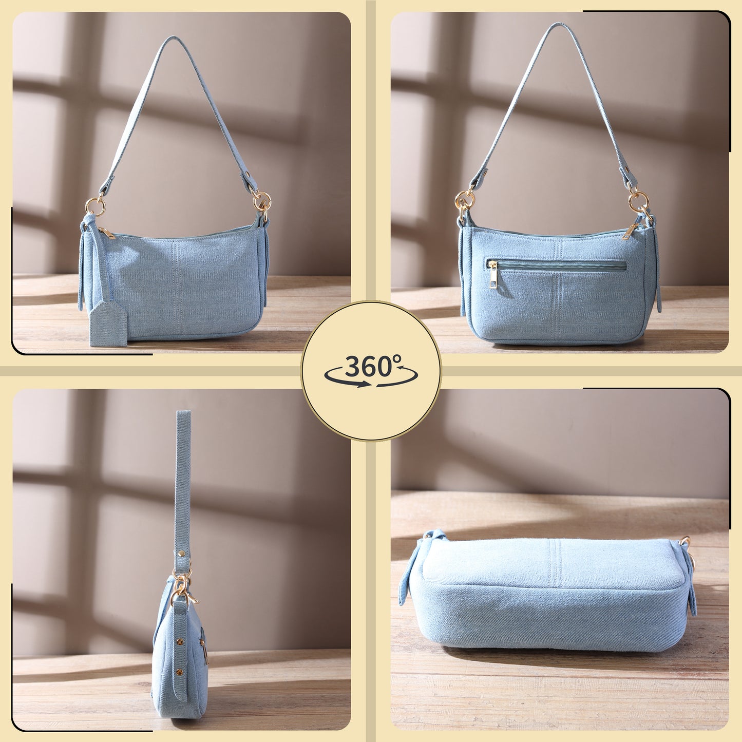 Baguette Bag with Long Sling
