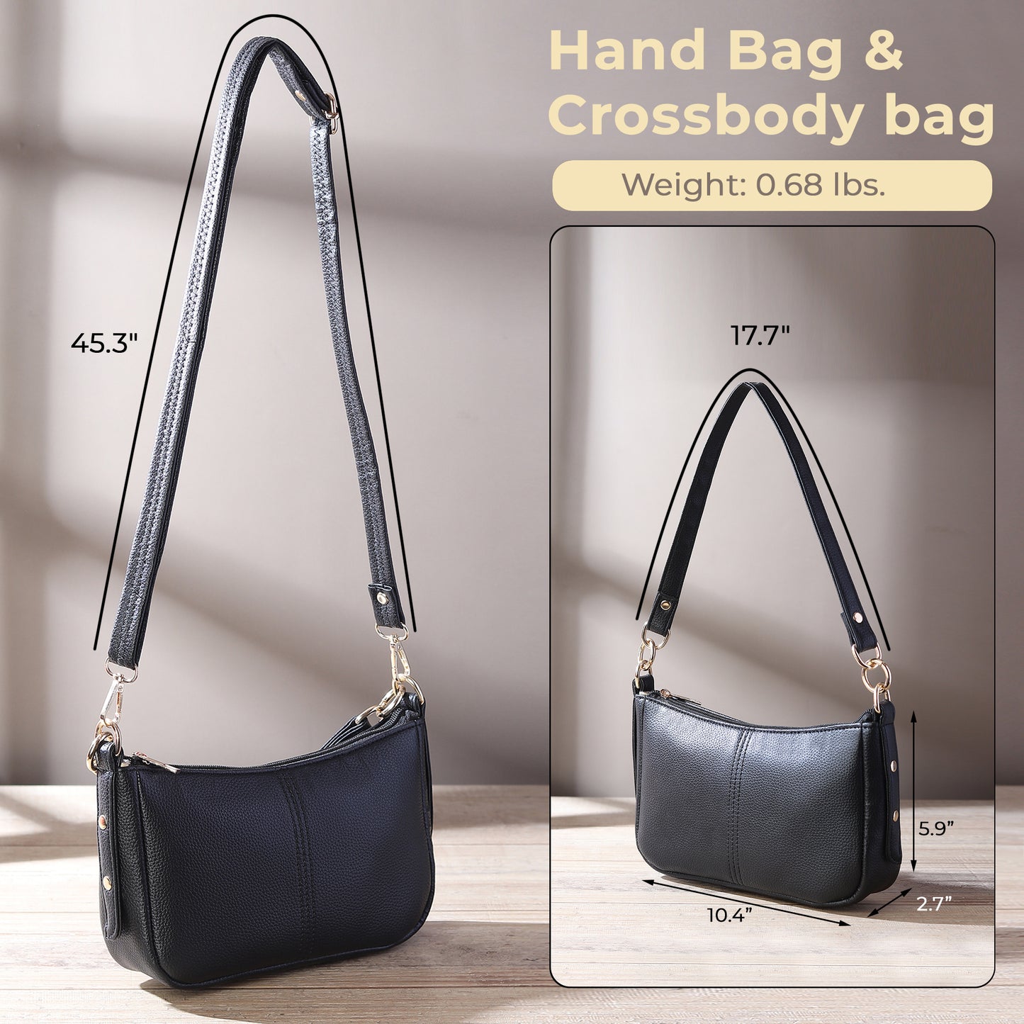 Baguette Bag with Long Sling