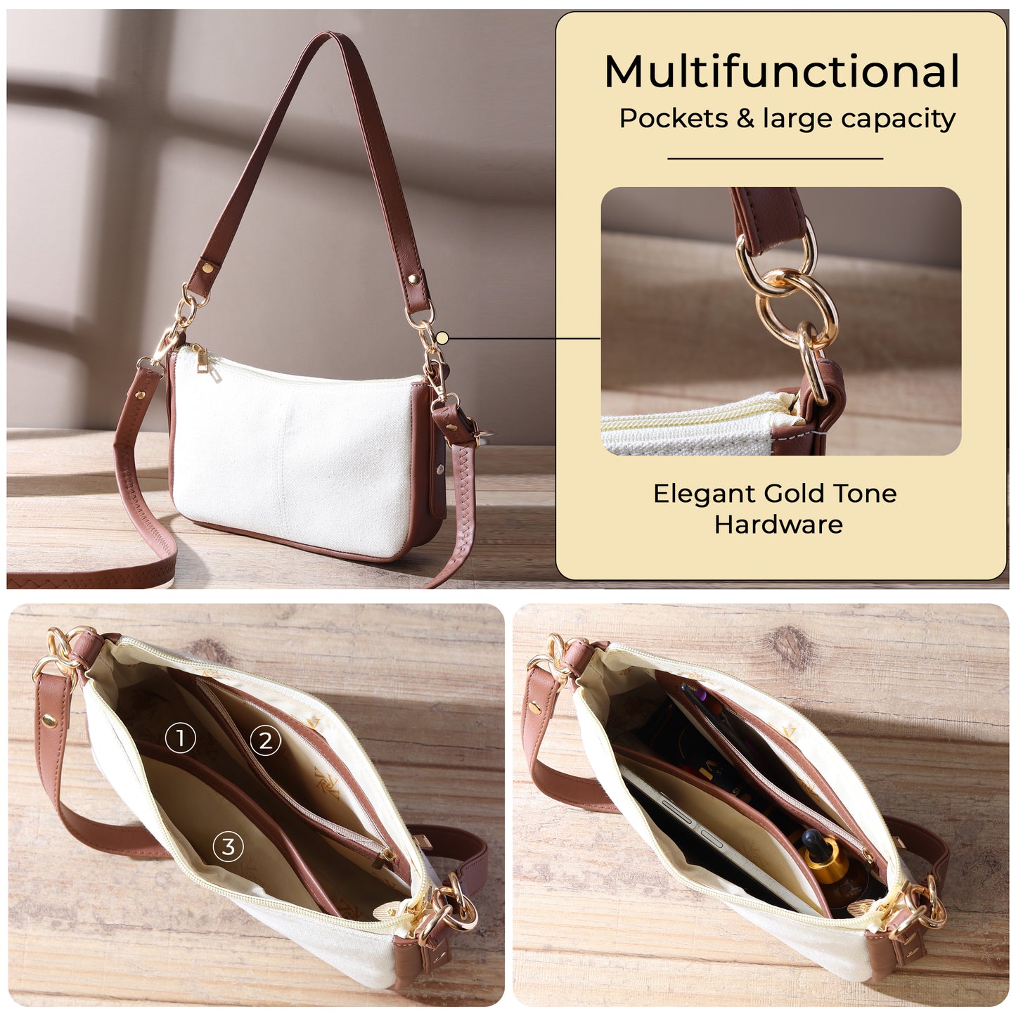 Baguette Bag with Long Sling