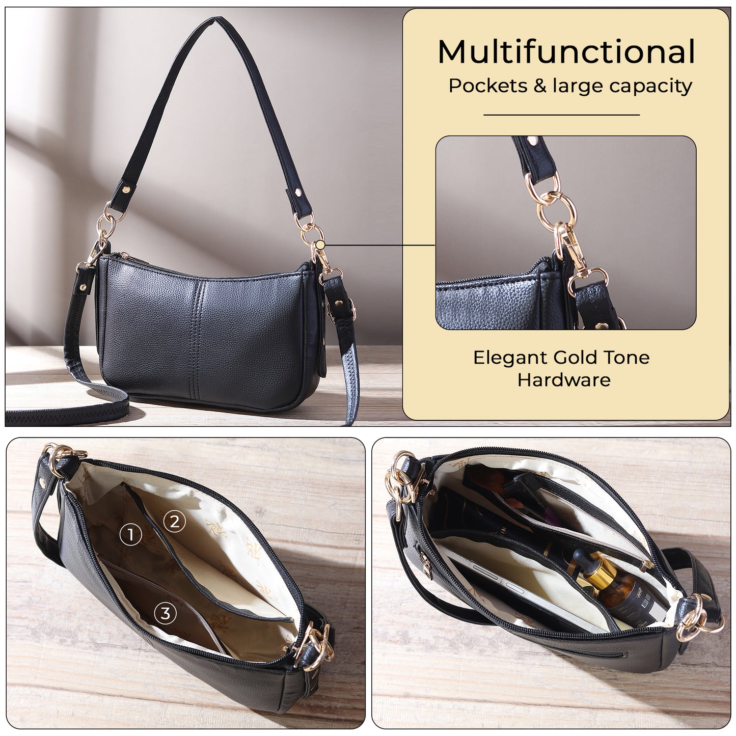 Baguette Bag with Long Sling