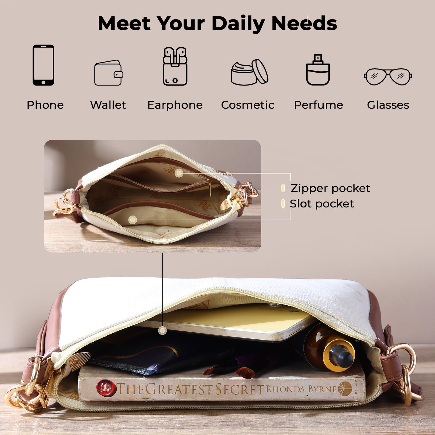 Baguette Bag with Long Sling