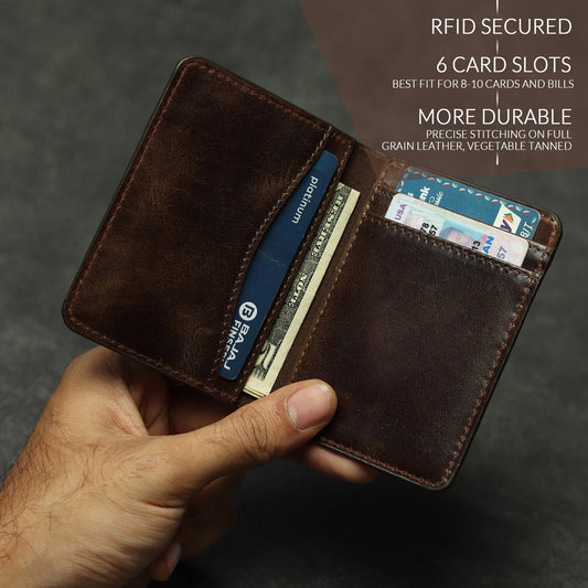 Front Pocket Leather Wallet