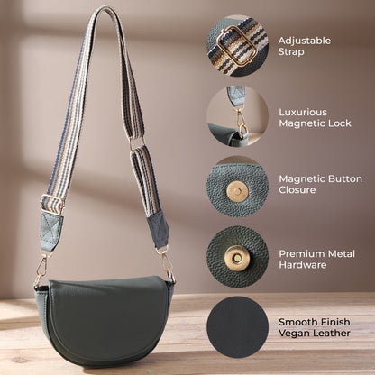 Elegant Crossbody Bag with Adjustable Strap