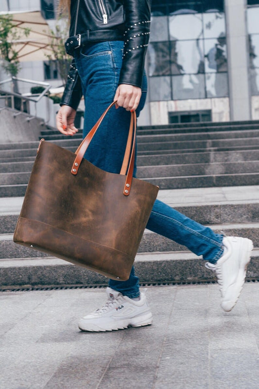 Women's Tote Bags - Forest Brown