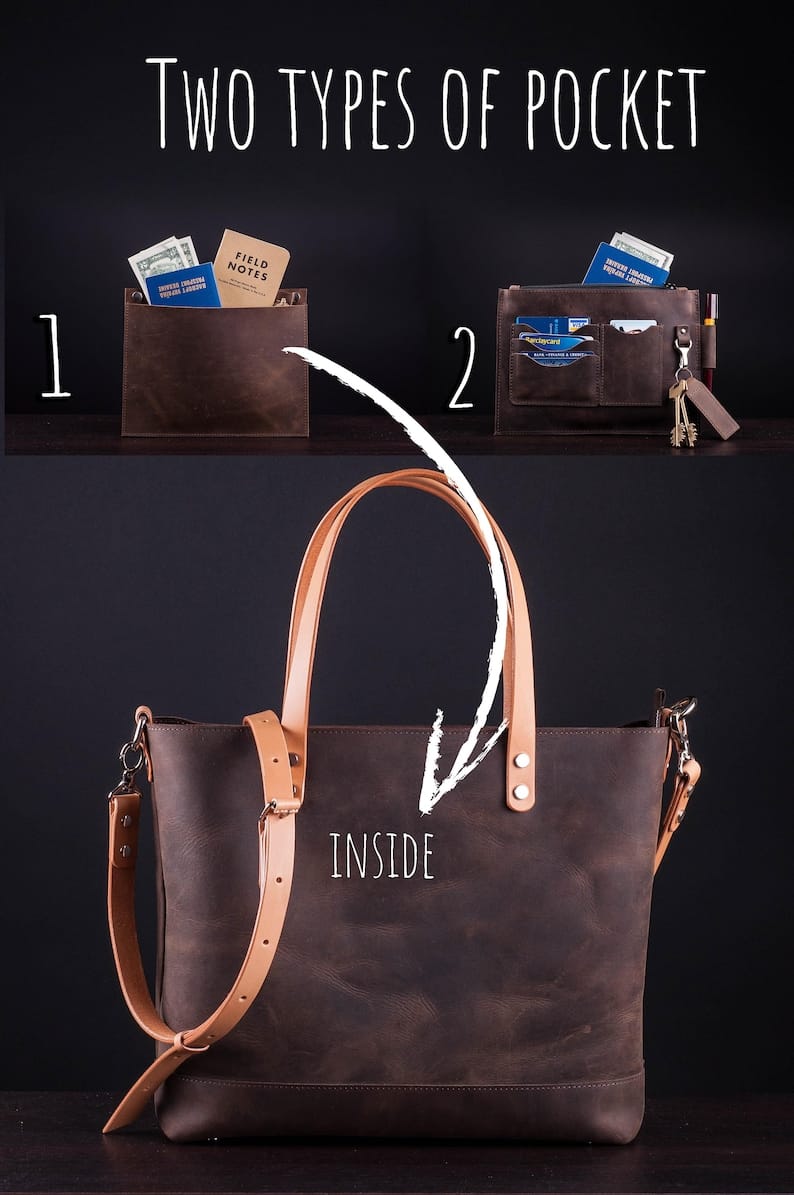 Women's Tote Bags - Forest Brown