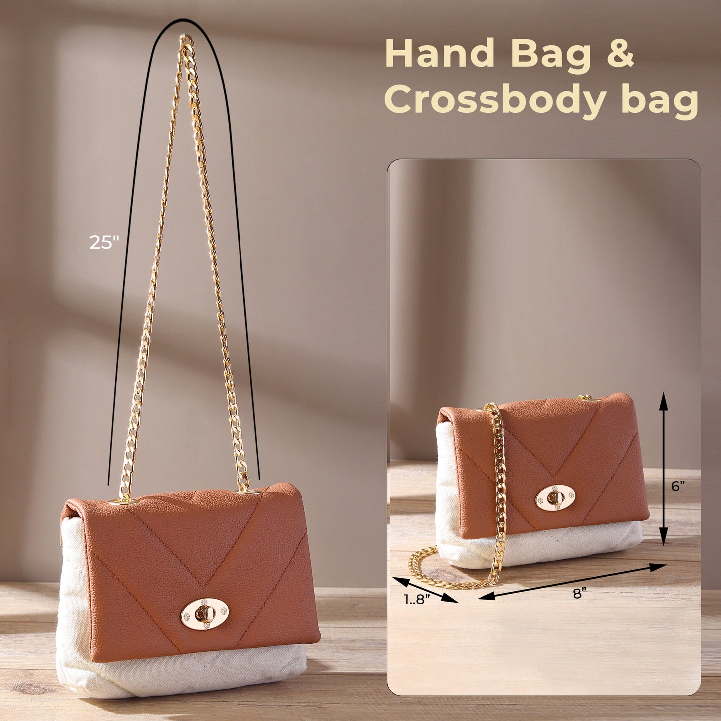 Quilted Small Sling Bag
